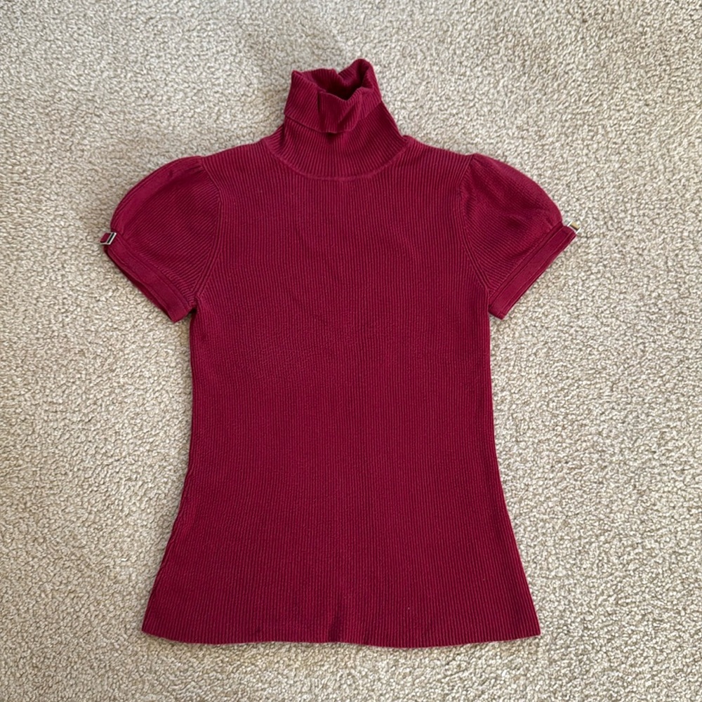 Apt. 9 Ribbed Sleeveless Turtleneck